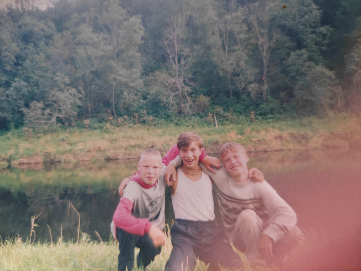 Дима слева, Илья, я