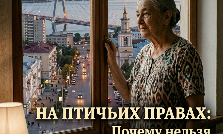 # Я отдала им квартиру. Теперь здесь живу на птичьих правах