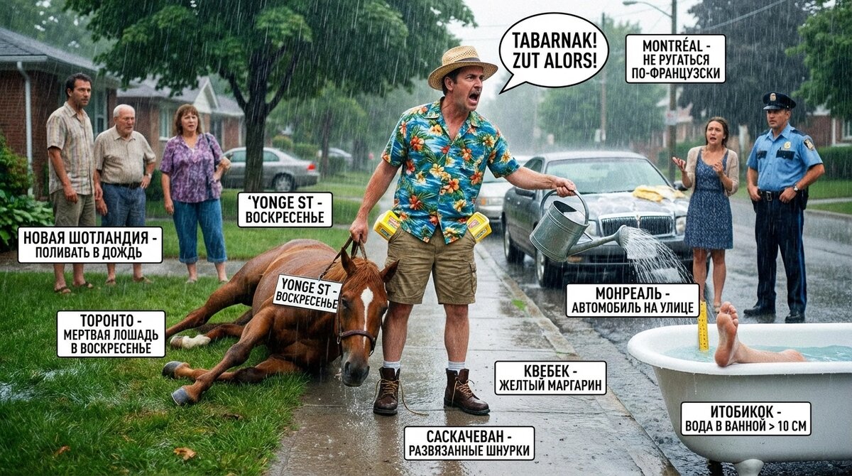 Мы с другом просто гуляем ...