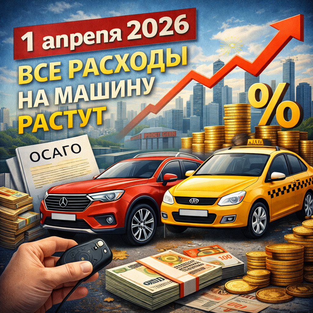 Рост цен на автомобиль с 1 апреля