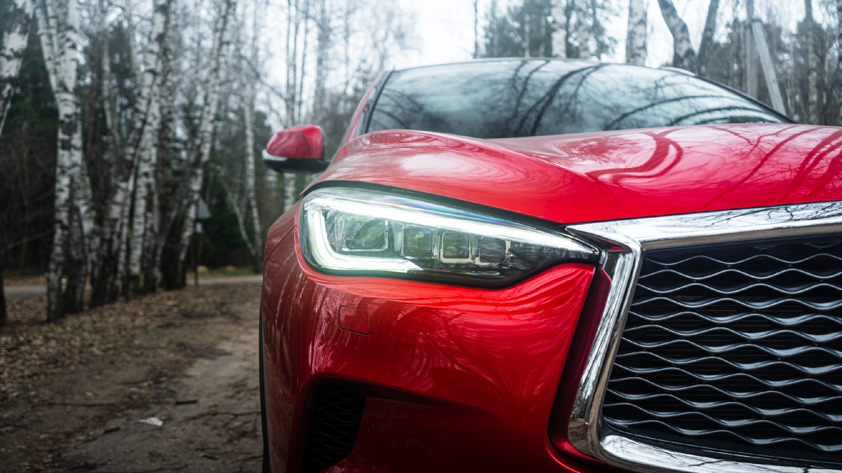 Качественно отполированный автомобиль смотрится красиво