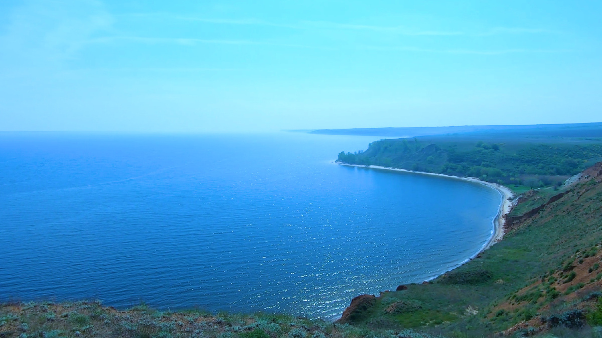 Фото-1. Бескрайняя Волга: когда река становится морем