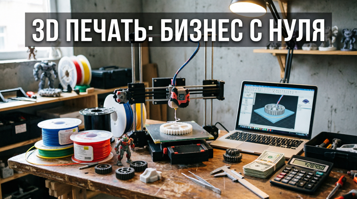Заработок на 3D-принтере