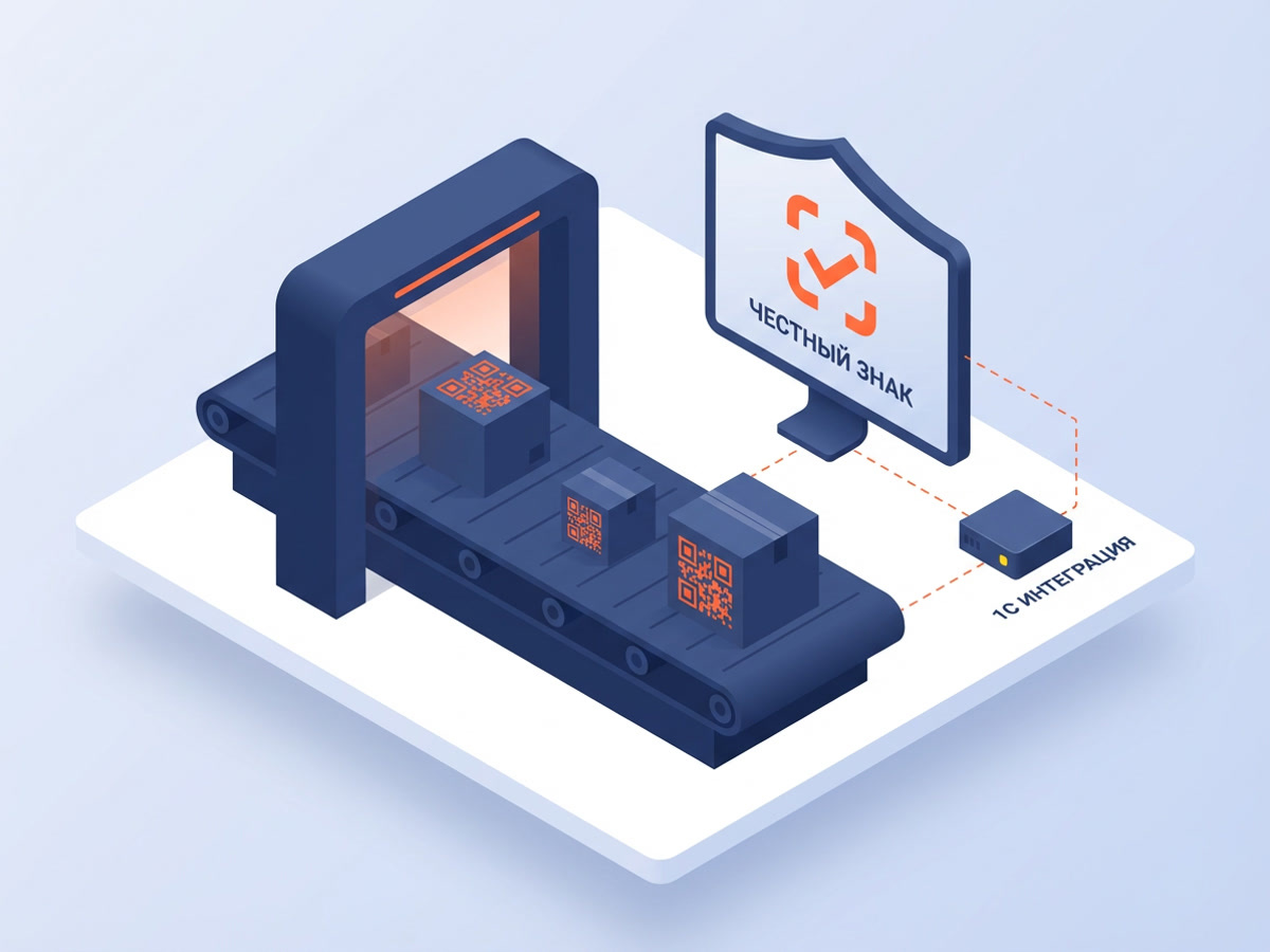 Маркировка товаров 1С