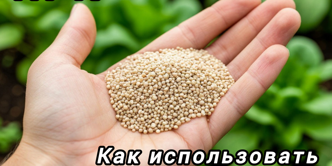 Как использовать Нитроаммофоску