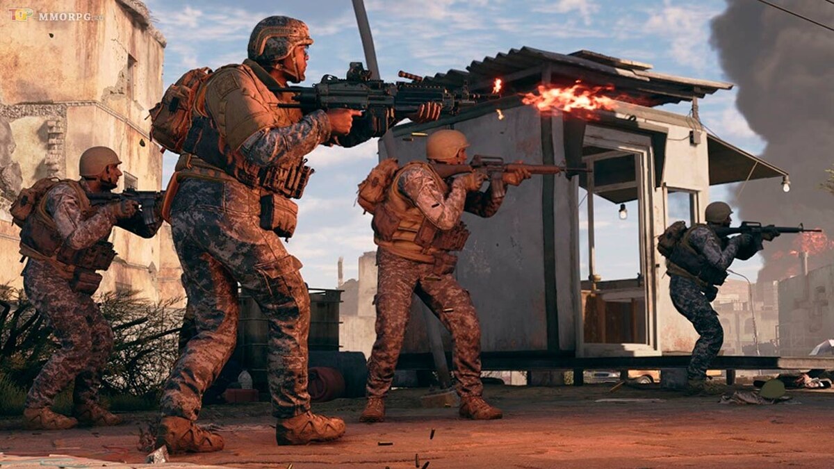 Массовые сражения 128 человек на карте в War Thunder