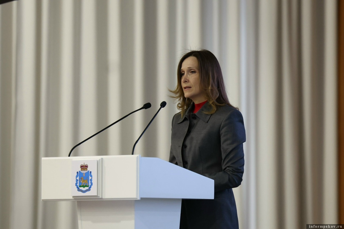 Заместитель губернатора Псковской области Ольга Тимофеева. Фото: ПАИ