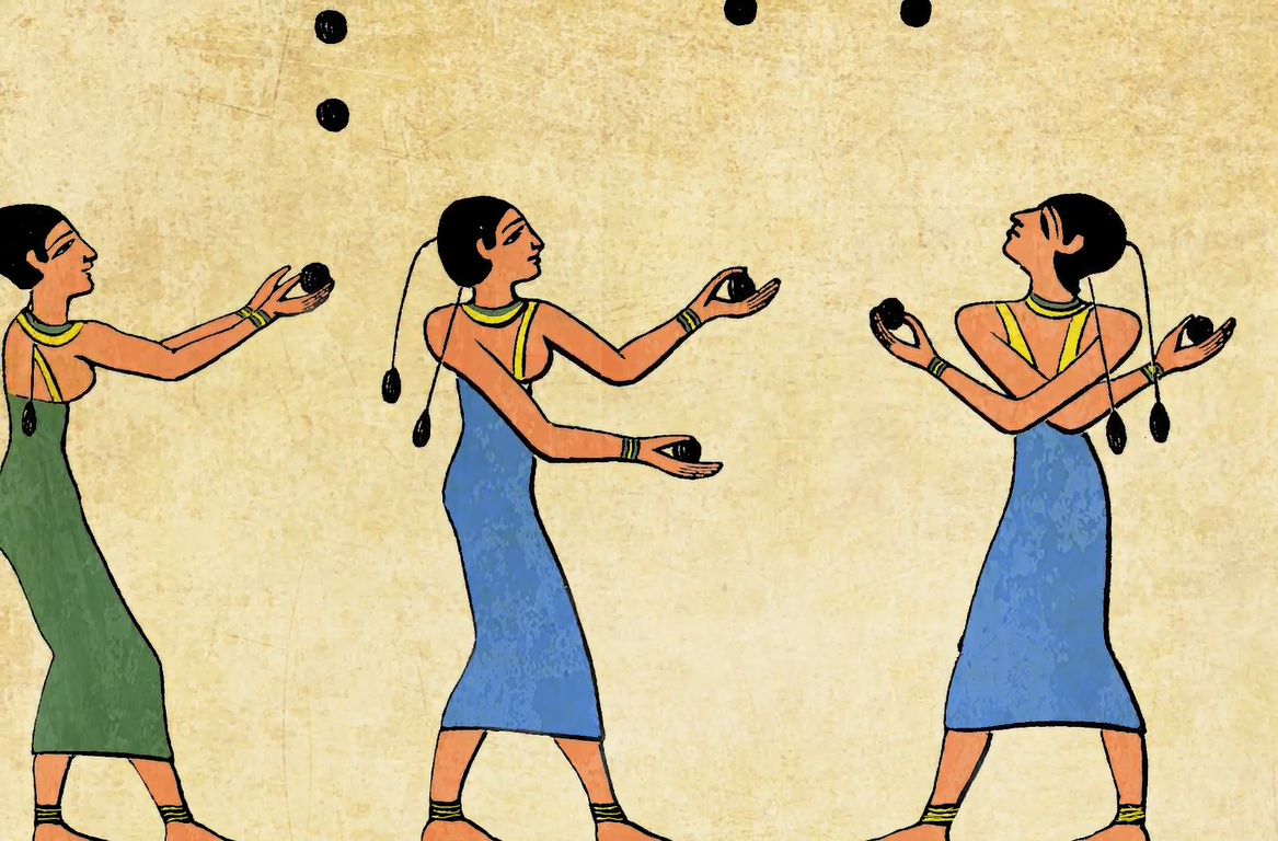 Жонглеры в древние времена, фото: https://www.wired.com