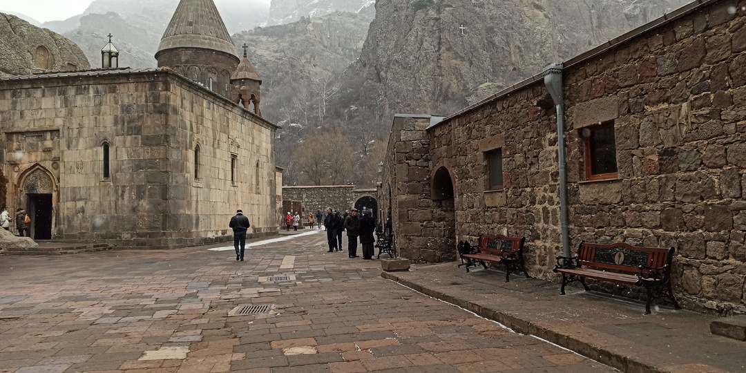 Горный монастырь Гегард. Армения