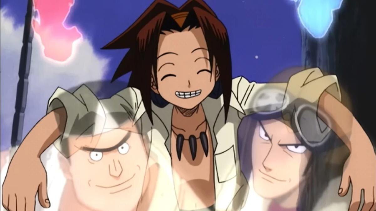 Кадр из аниме «Shaman King»