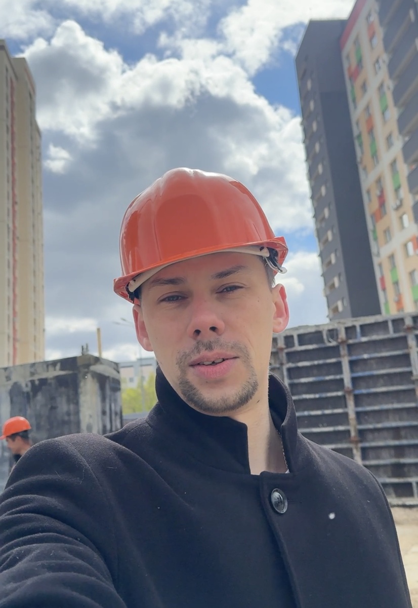 Фото со строительной площадки одного из наших заказчиков