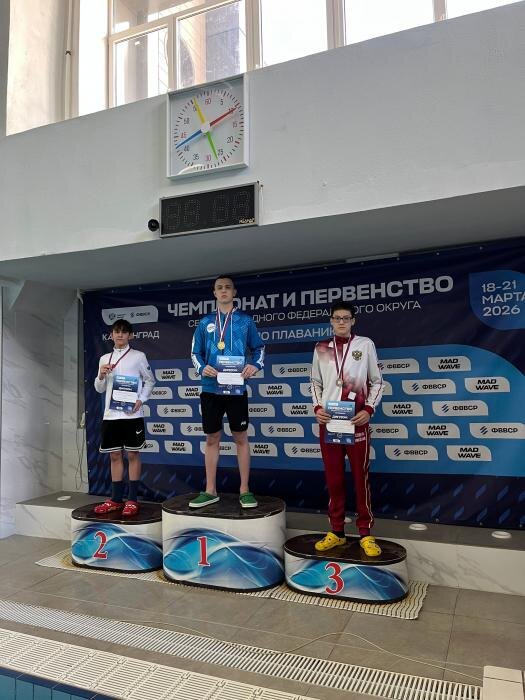 Пскович завоевал шесть наград на чемпионате и первенстве СЗФО по плаванию
Фото: спортшкола «Барс»