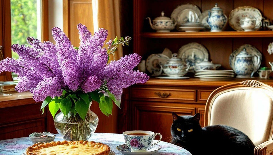 Всё идёт своим чередом - весна, коллекция, пироги.