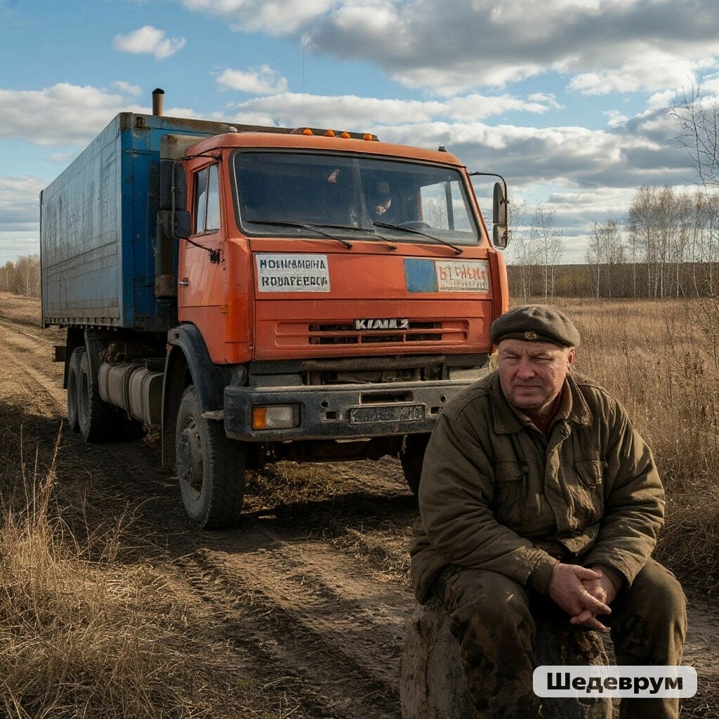 Монолог шофёра . Фото создано Шедефрум.