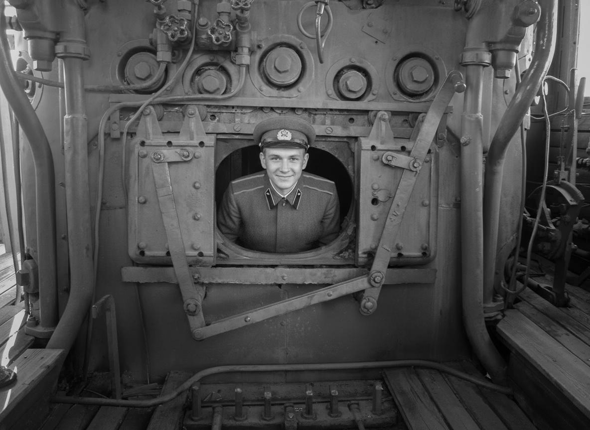 Паровозная топка.