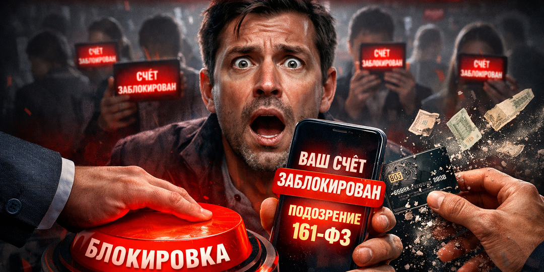 ⚡ База дропов по 161-ФЗ: как простого человека превращают в «неудобного клиента» банков