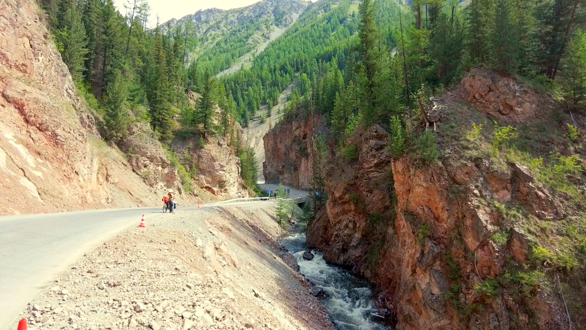 На пути к Красным Воротам
