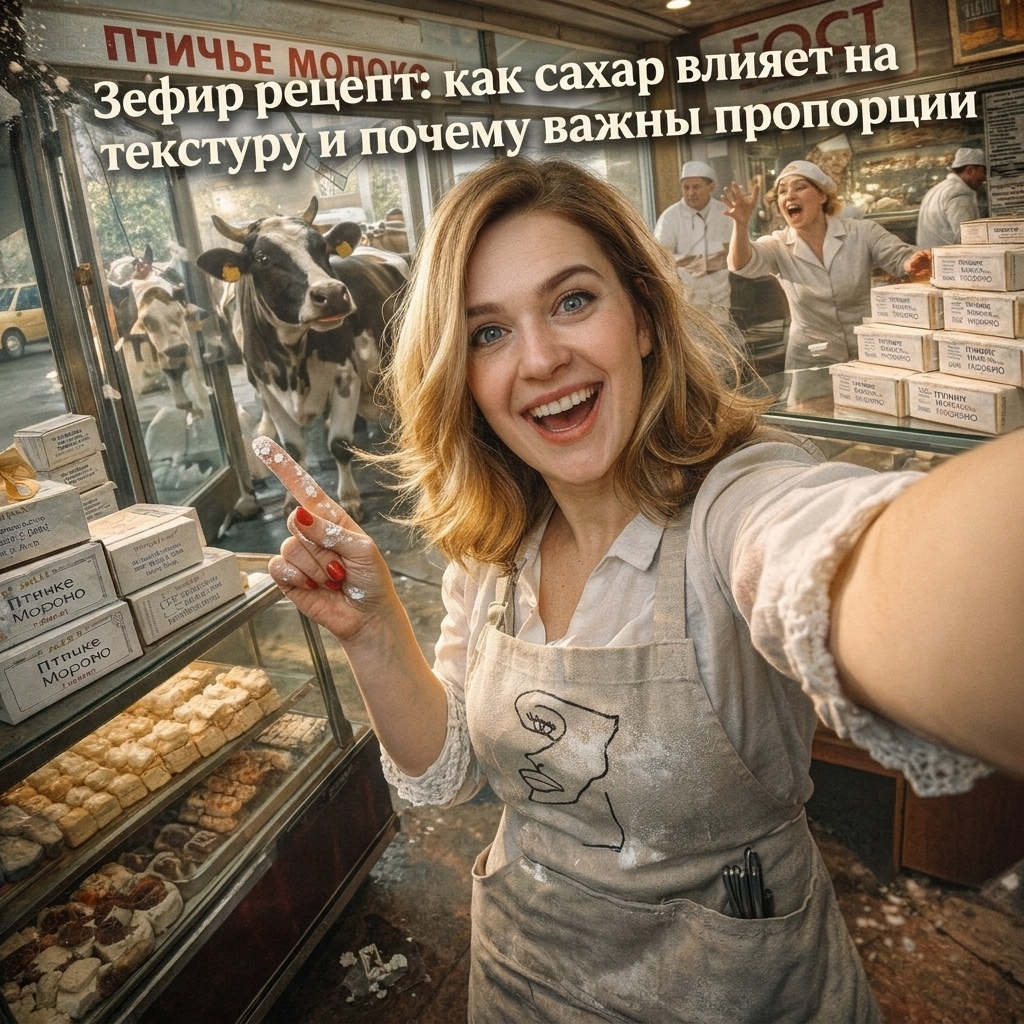    Идеальная текстура зефира напрямую зависит от точного соблюдения пропорций сахара в рецепте. admin