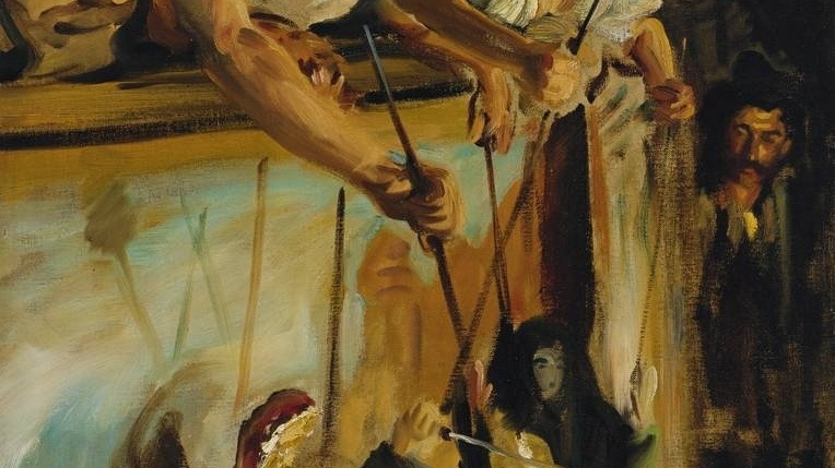     Джон Сингер Сарджент. Марионетки (фрагмент). 1903