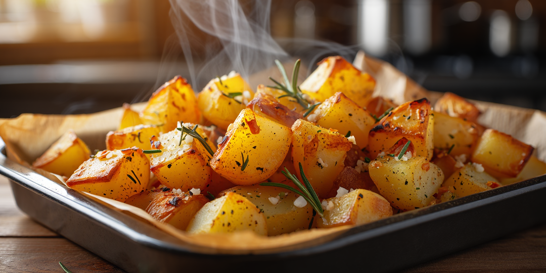 Золотистый картофель с «вау-эффектом»: 40 минут в духовке и подготовка всего за 5 минут