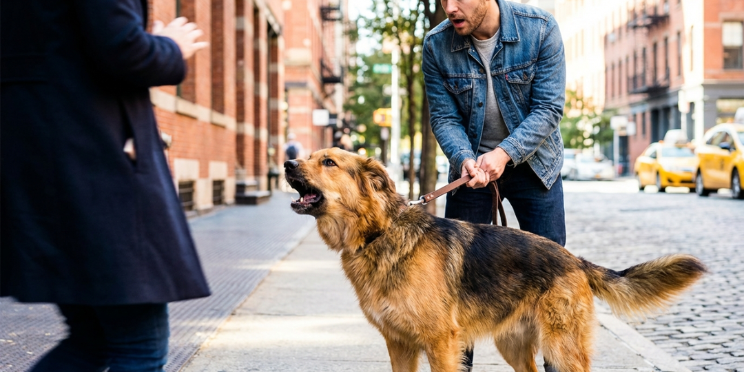Почему собака вдруг начала лаять на всех подряд