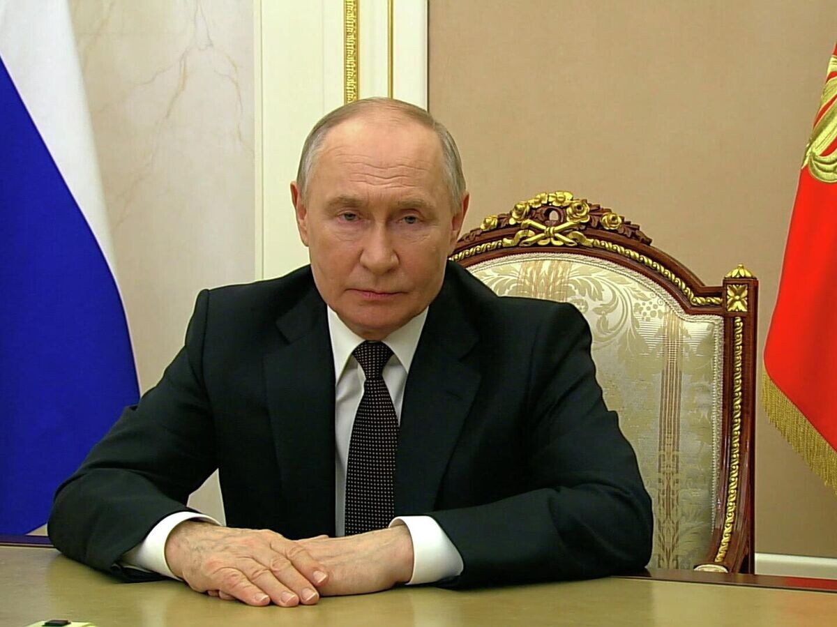    Видеообращение Путина в честь Дня войск национальной гвардии | © Пул