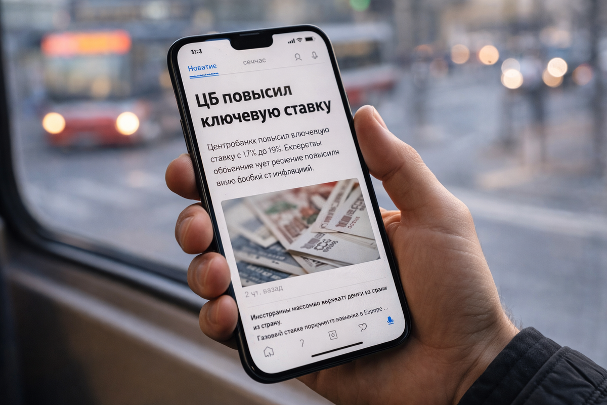 Когда новость превращается в конкретные деньги