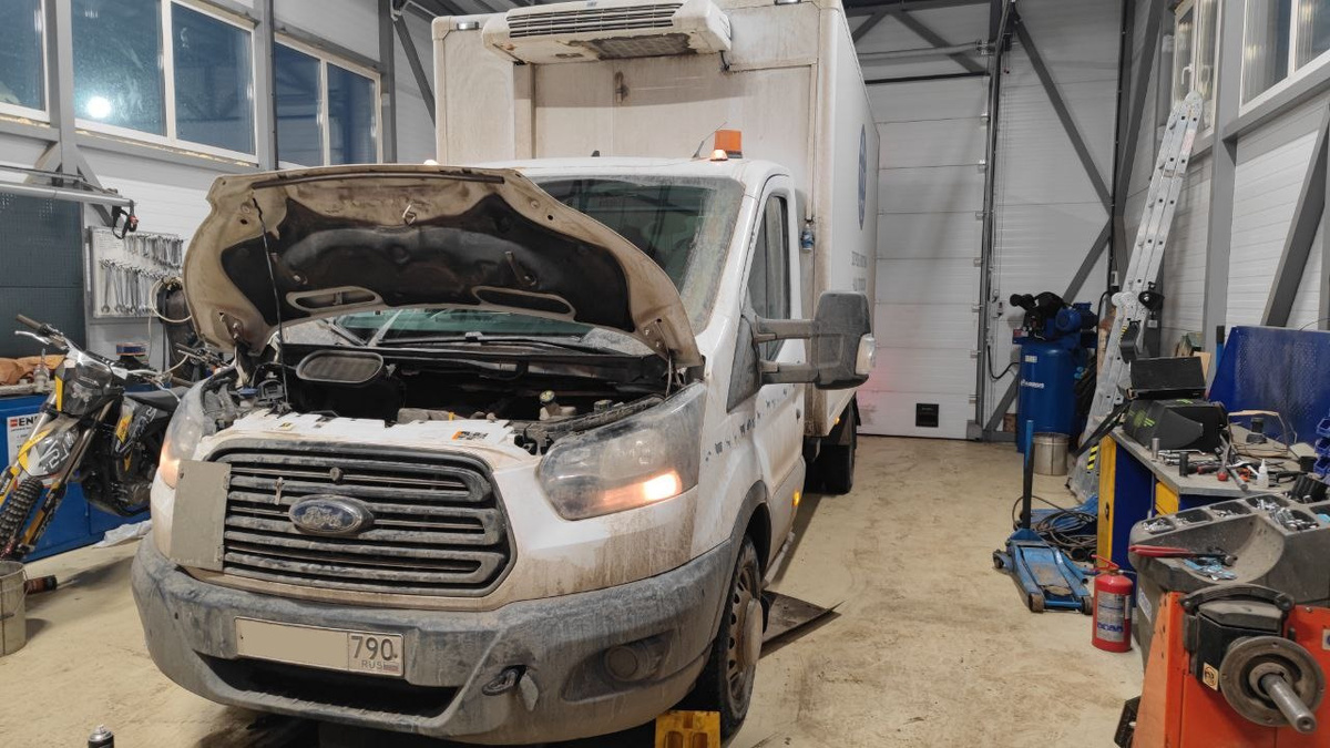 Ford Transit 2021г 2.2d 155лс — Отключение и удаление сажевого фильтра (DPF), Клапана EGR + Увеличение мощности!