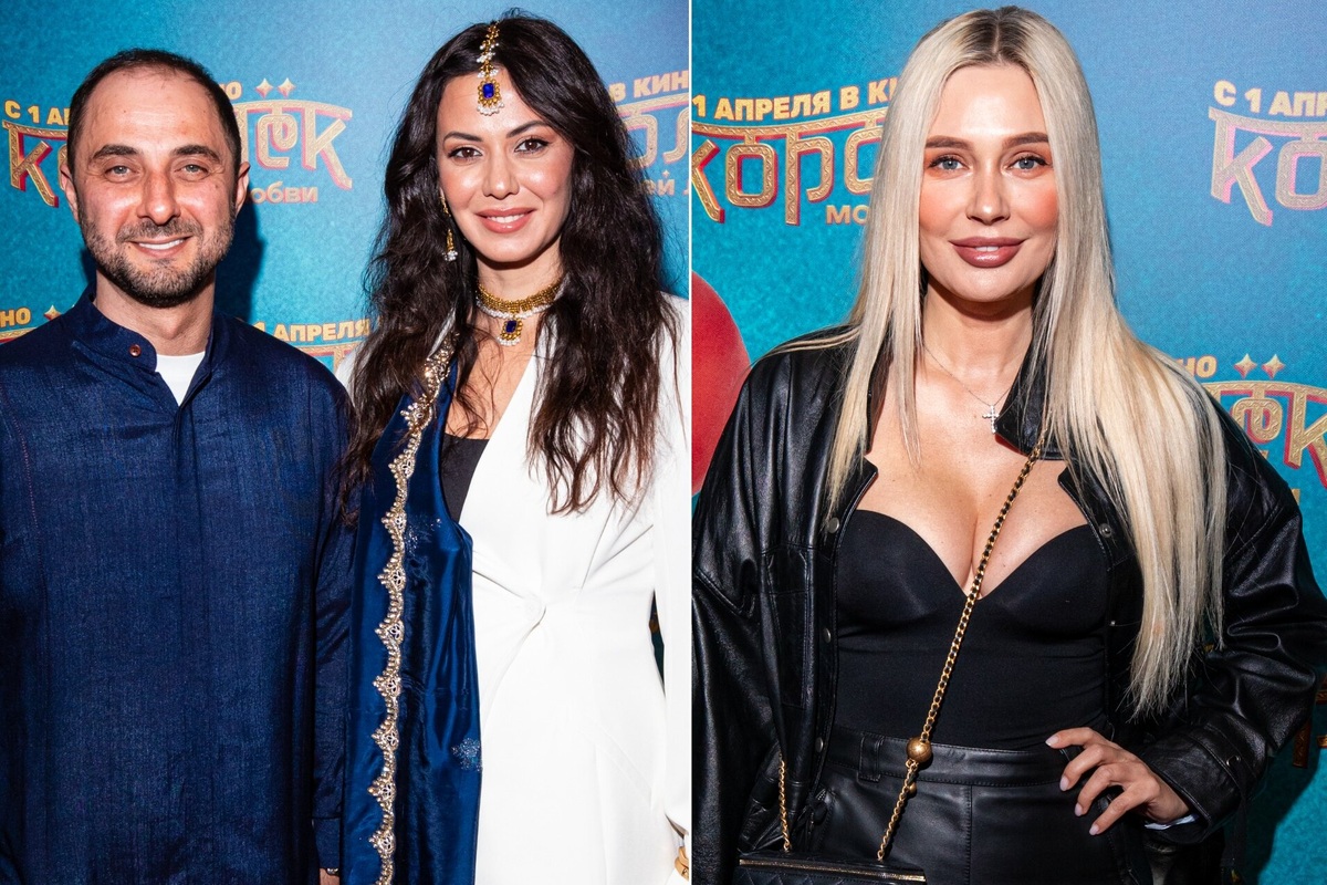     Демис Карибидис с женой, Наталья Рудова, Екатерина Шкуро и другие звезды на премьере комедии «Королёк моей любви»