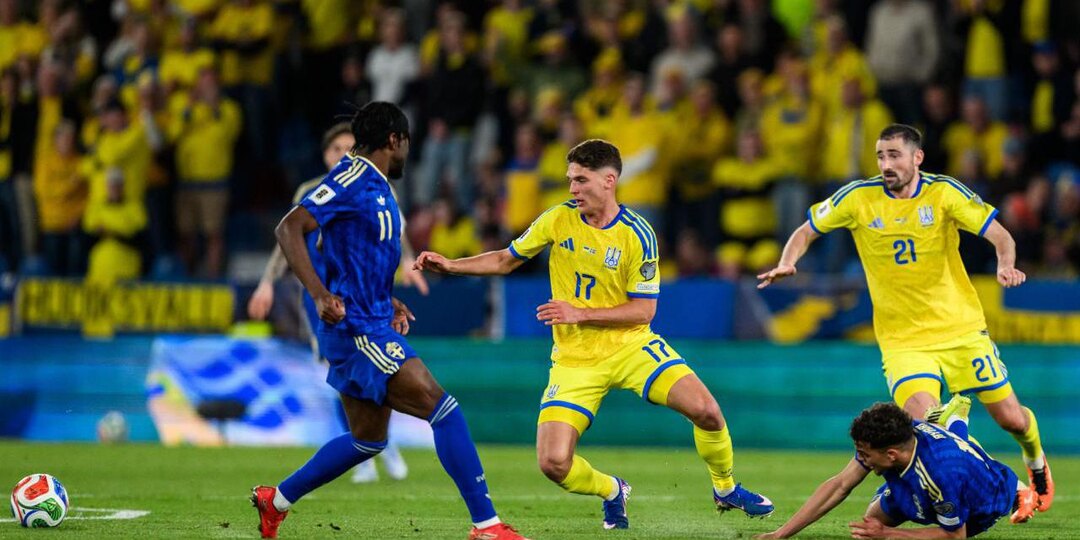 Сборная Украины не попала на чемпионат мира по футболу