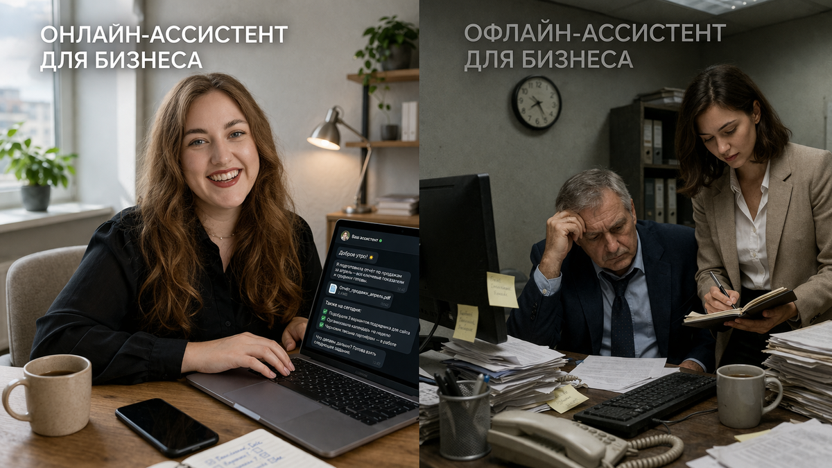 Онлайн-ассистент, который приносит больше выгоды и результаты, чем офлайн помощник