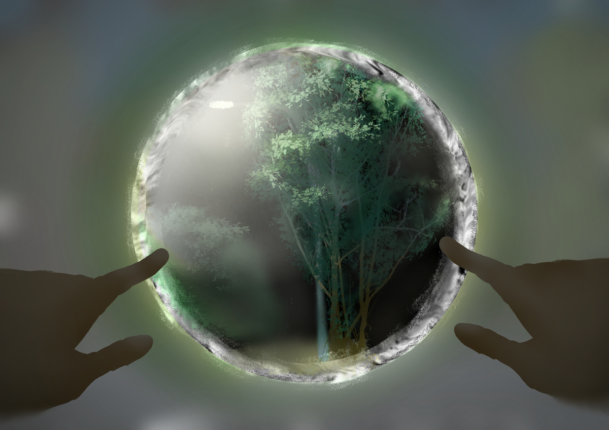 Первый созданный мной портал (если не считать двери, которую я когда-то создал, технически она тоже портал). Осталось понять, как сделать так, чтобы там была нужная локация.