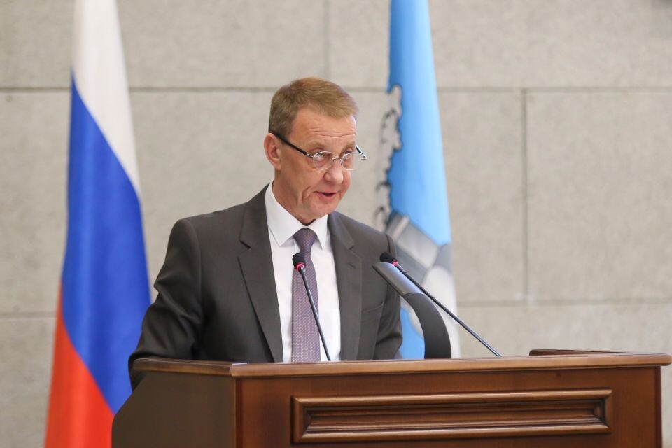    Отчет мэра Барнаула Вячеслава Франка. Источник: Виталий Барабаш