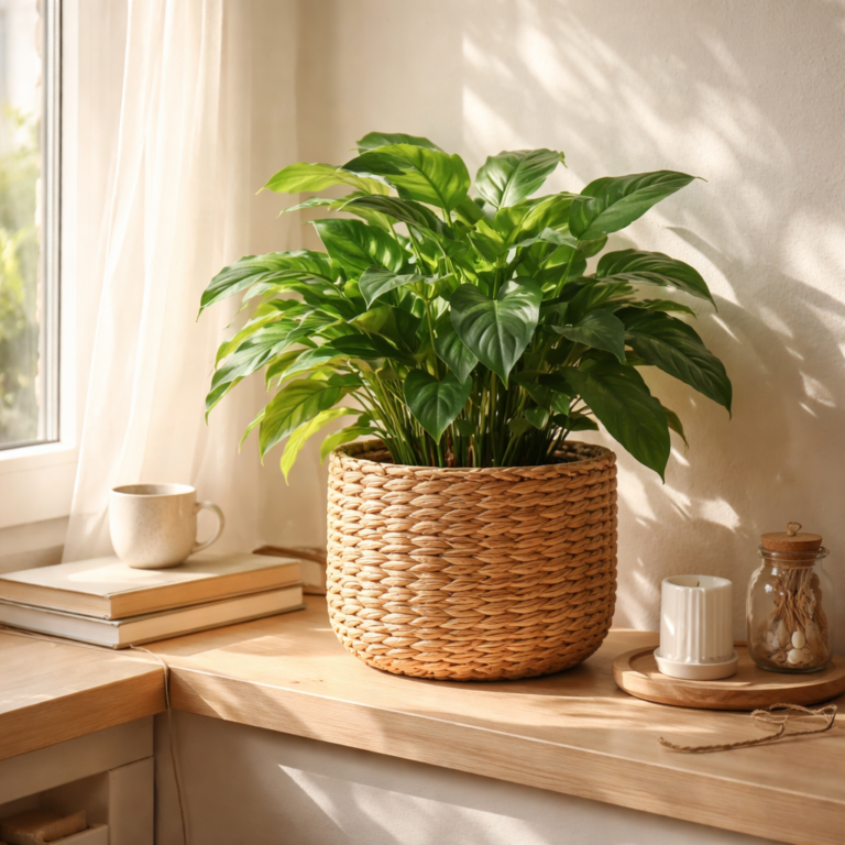    Пример размещения кашпо в небольшом интерьере Loza