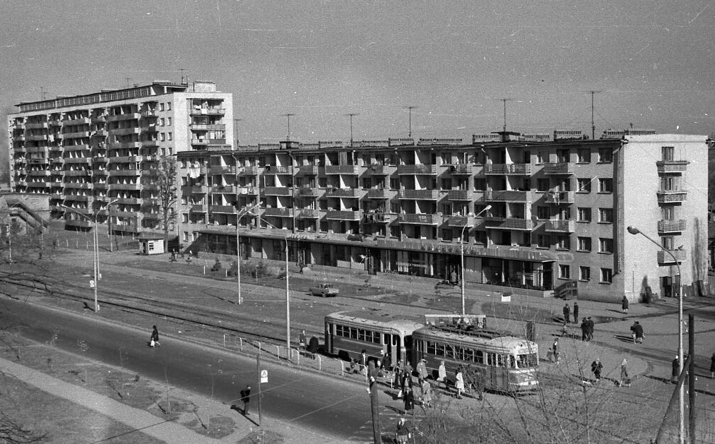 г. Орджоникидзе, ул. Тбилисская. 70-ые годы. Фото: Ф.С. Федосеев (pastvu.com)