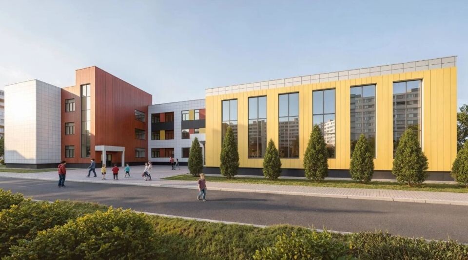    Эскизный проект пристройки к гимназии №22. Источник: "Алтайгражданпроект"