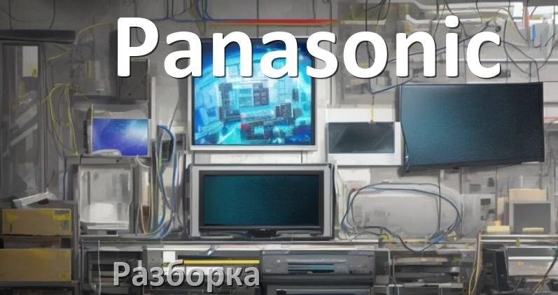 
Как разобрать телевизор Panasonic снять крышку задней панели