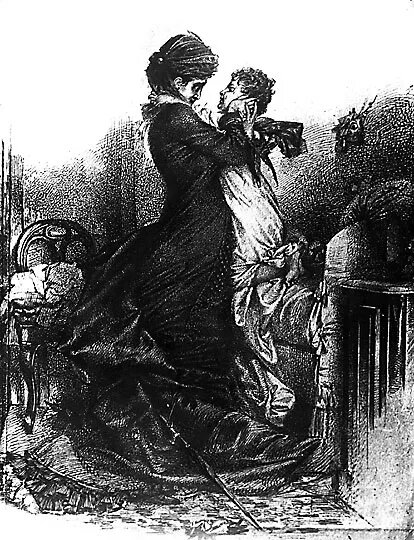 Михаил Врубель. Свидание Анны Карениной с сыном