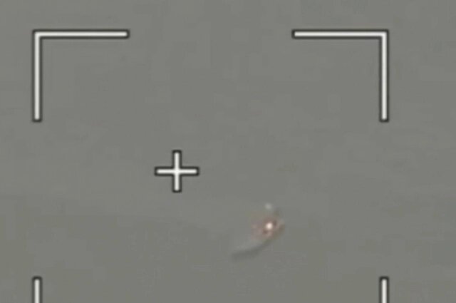    Уничтожение безэкипажного катера ВСУ. Фото: кадр видео