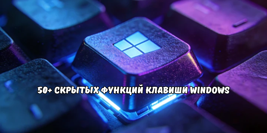 🔥 Кнопка Windows: 50+ скрытых функций, о которых вы точно не знали!