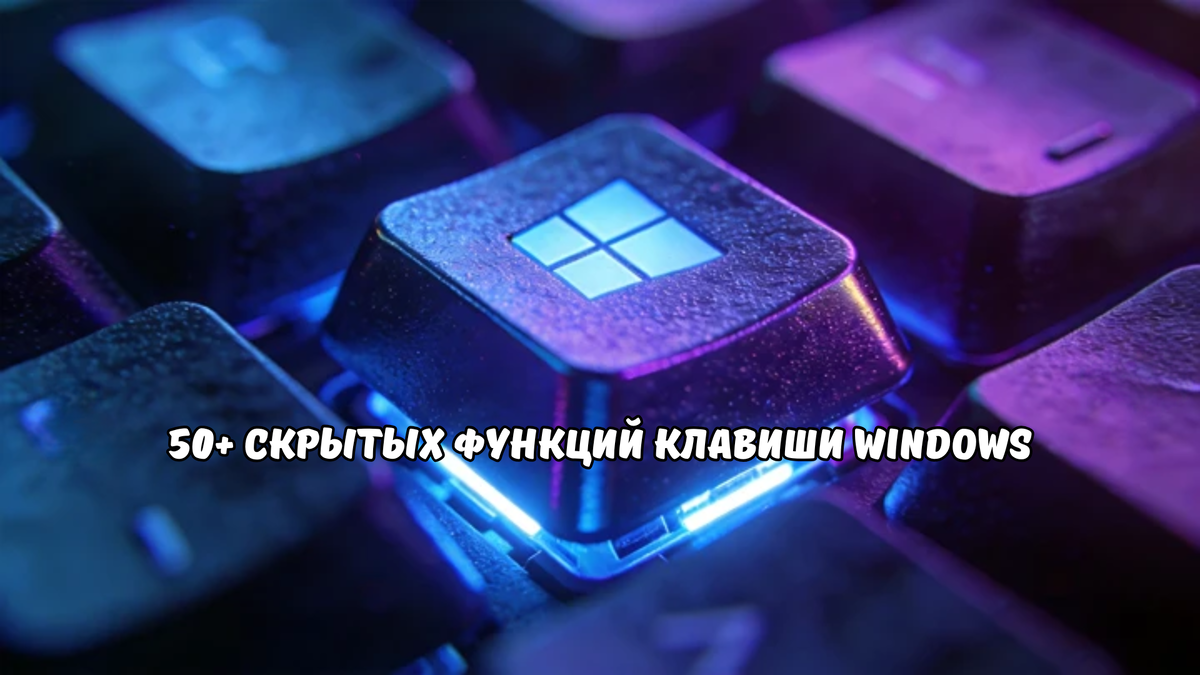 Скрытые функции кнопки Windiws о которых мало кто знает.