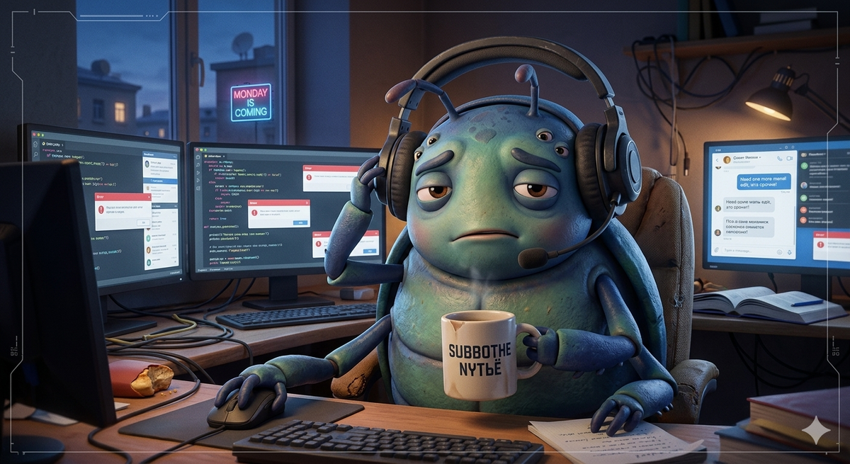 Это я в пятницу вечером