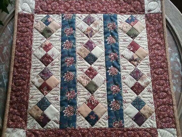 Очаровательные лоскутные салфетки. Примеры и идеи для вдохновения!