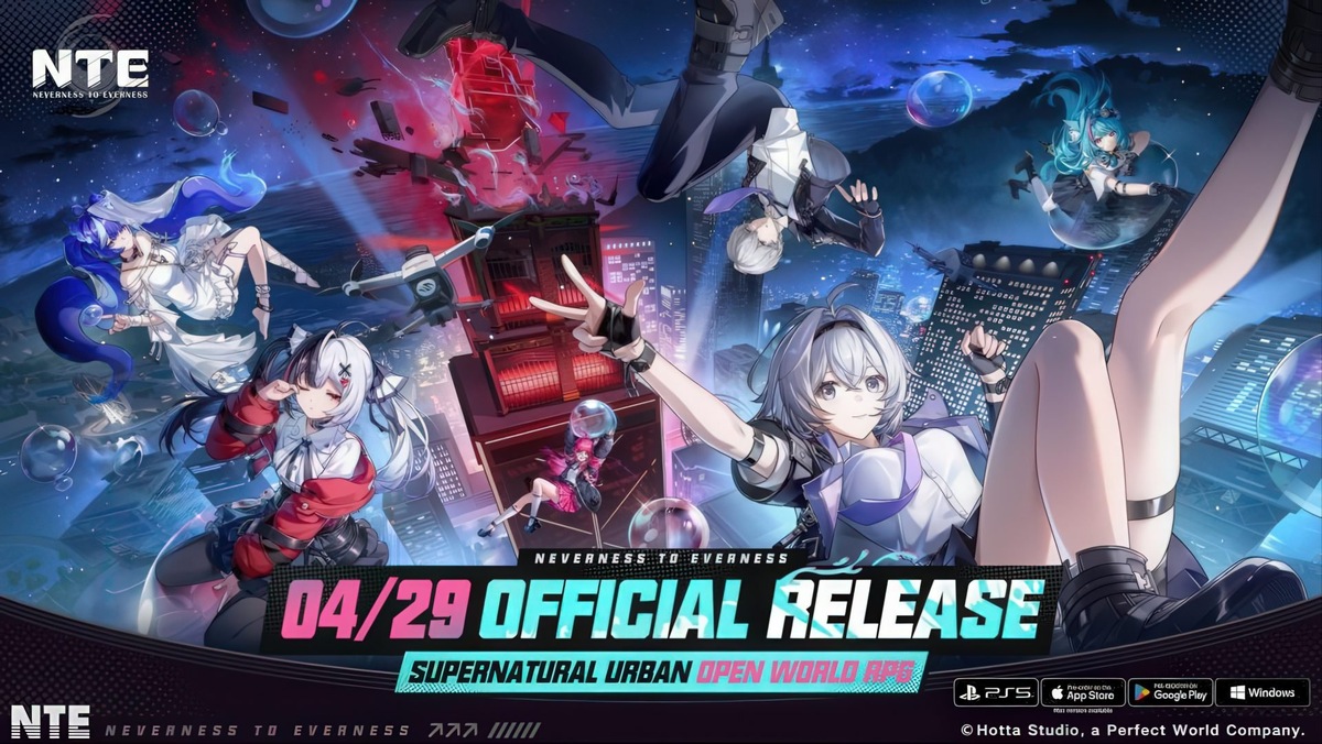    Neverness to Everness выйдет 29 апреля 2026 на ПК, PS5 и мобилках
