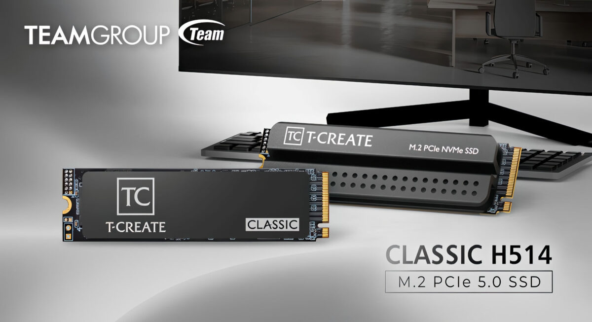    TeamGroup анонсировала скоростной SSD T-Create Classic с графеновым радиатором