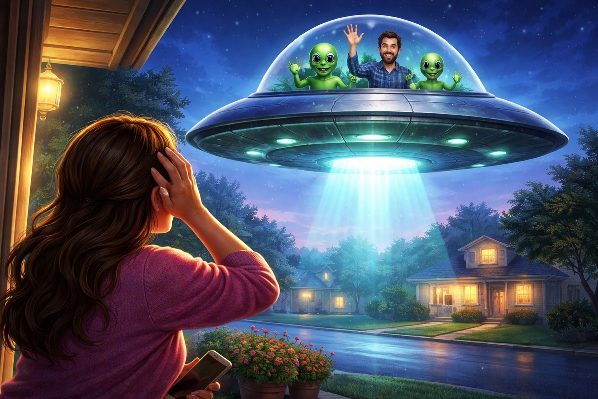 Как муж на другие планеты летал