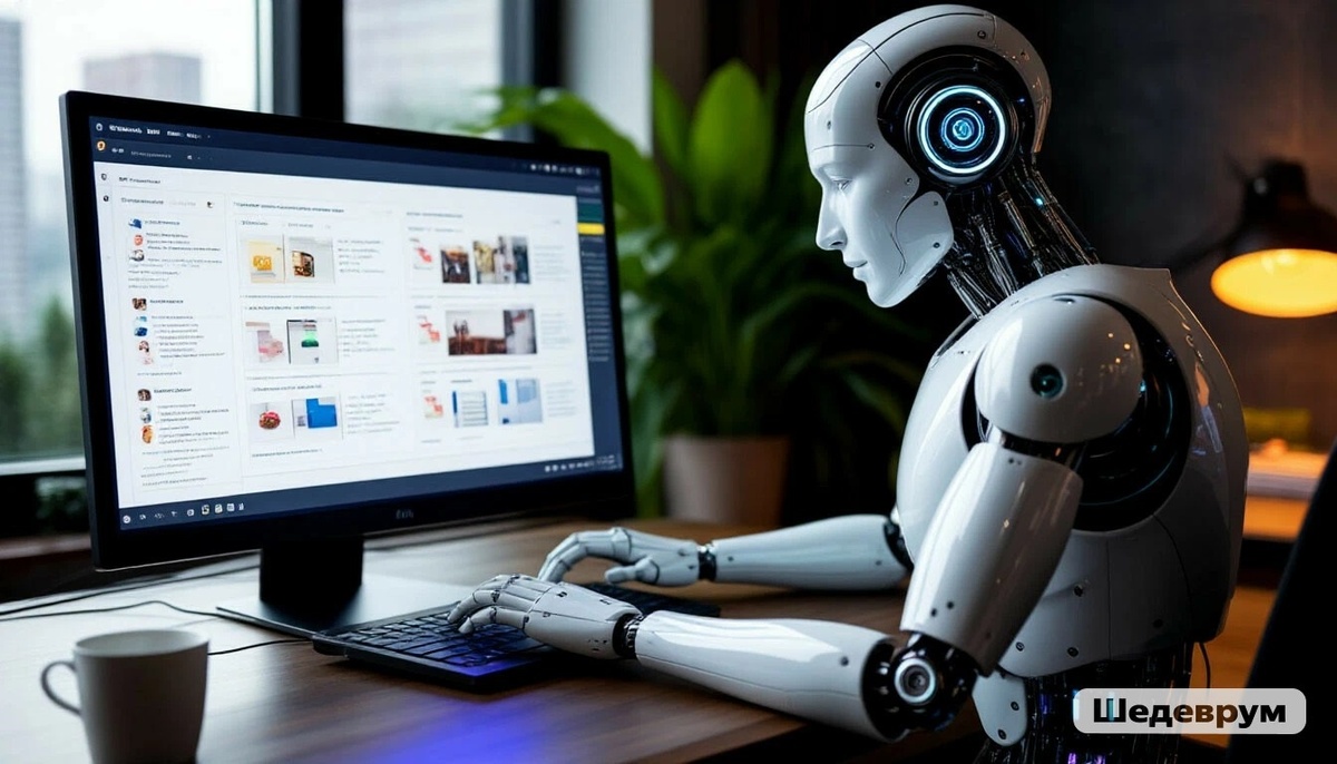 ИИ генерирует список идей для контента