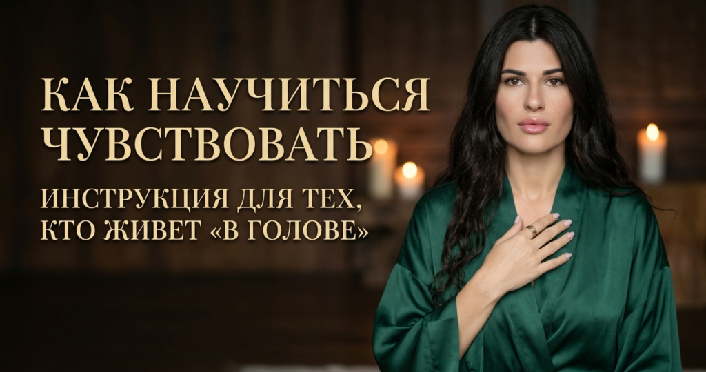 Как научиться чувствовать: инструкция для тех, кто живет «в голове»