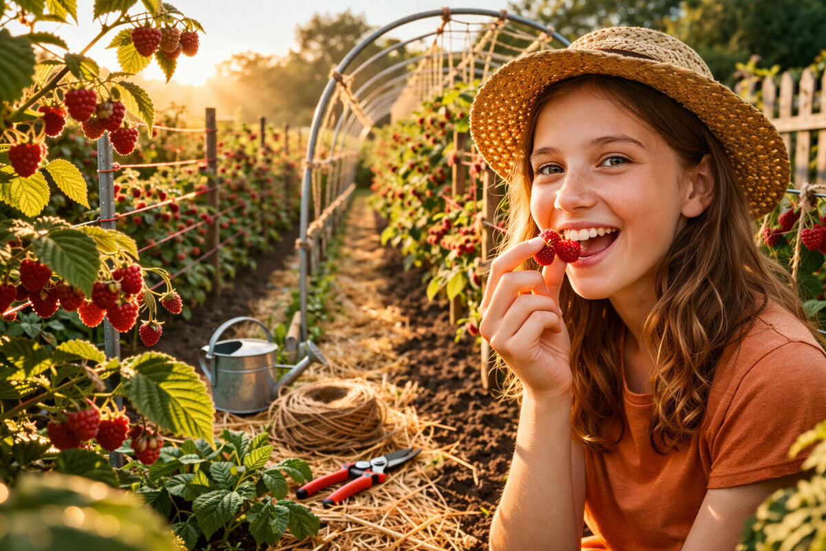   Малина Изображение сгенерировано с помощью ИИ. Коллаж: 7Дней.ru