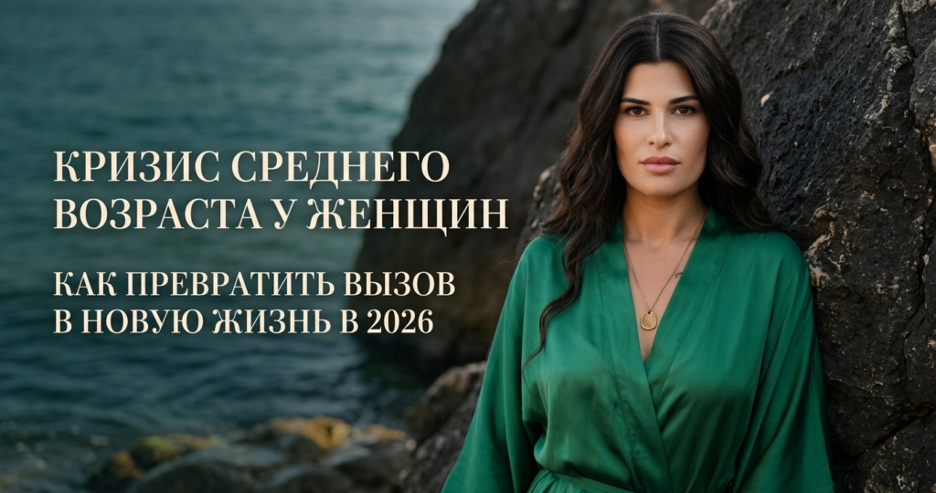 Кризис среднего возраста у женщин: как превратить вызов в новую жизнь в 2026